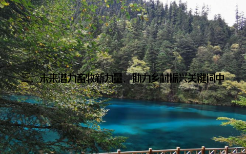 三、未来潜力畜牧新力量, 助力乡村振兴关键词中国畜牧企业、未来潜力、乡村振兴随着我国经济的持续增长, 畜牧产业将迎来更加广阔的发展空间