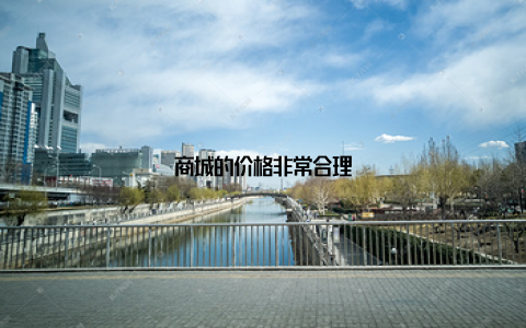 商城的价格非常合理