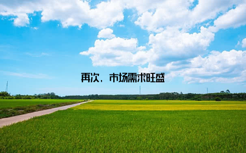 再次, 市场需求旺盛