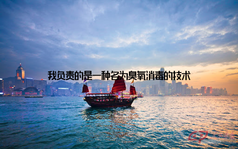 我负责的是一种名为臭氧消毒的技术