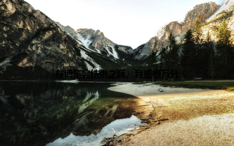 在博览会结束之际, 我感慨万分