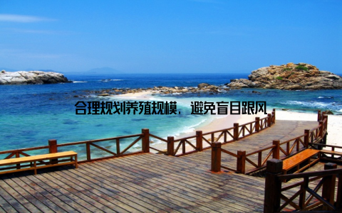 合理规划养殖规模, 避免盲目跟风