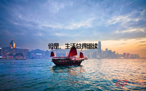 但是, 生活总得继续